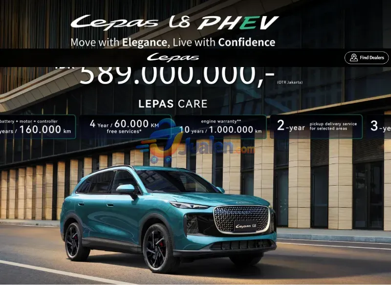 LEPAS L8: SUV Premium dengan Teknologi Modern untuk Mobilitas Masa Kini