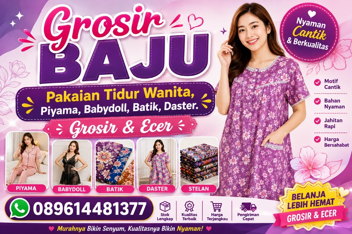 Banner Grosir Baju